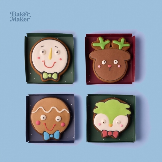 Пряник шоколадный "Зимняя сказка" 3 шт